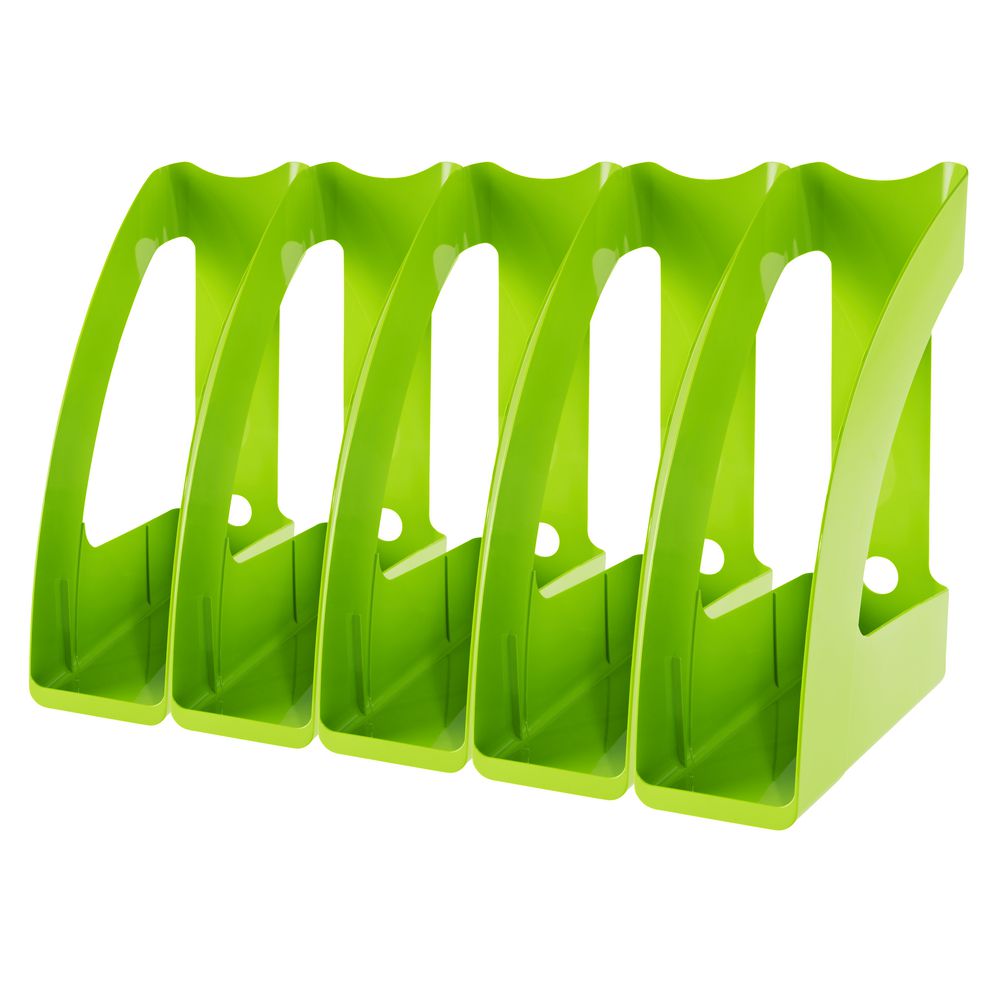 J.Burrows Magazine File Green 8 Pack