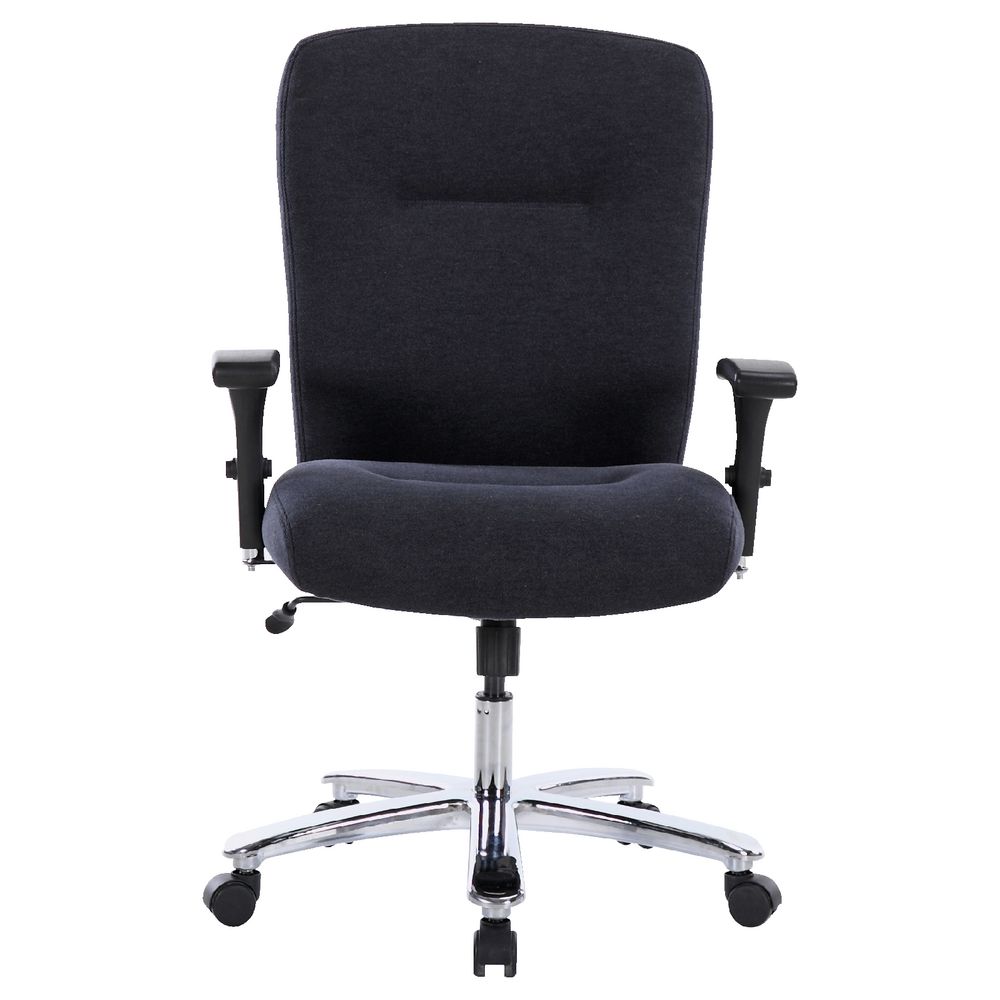 Matrix Big and Tall Fabric Chair Dark Grey