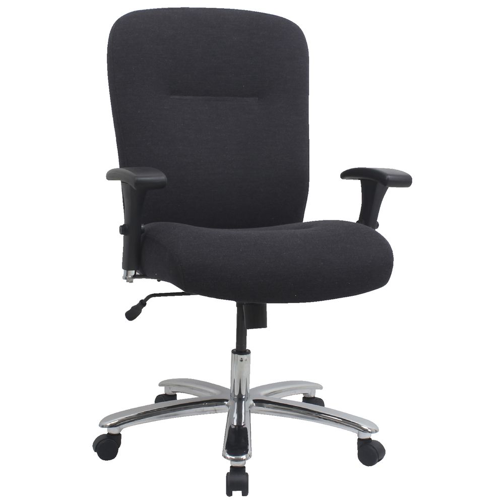 Matrix Big and Tall Fabric Chair Dark Grey