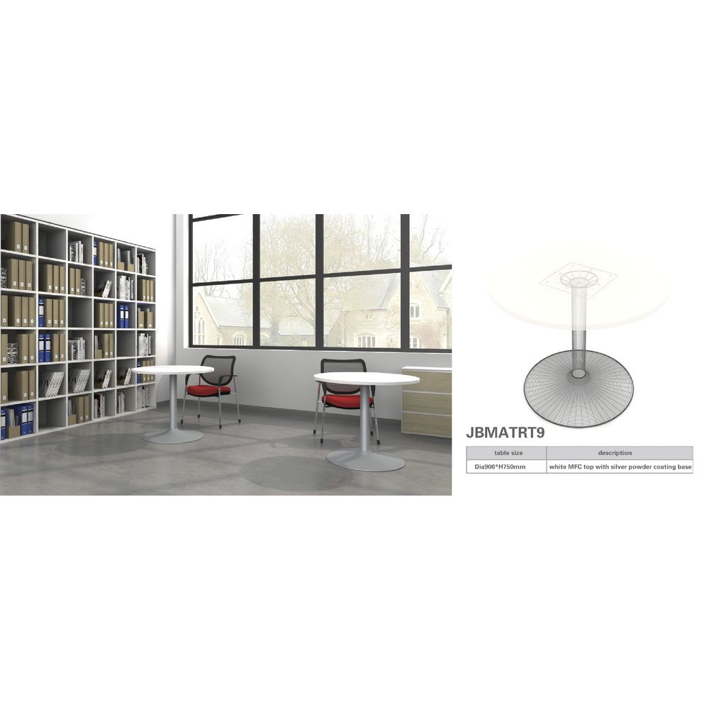 Matrix Round Meeting Table 900mm