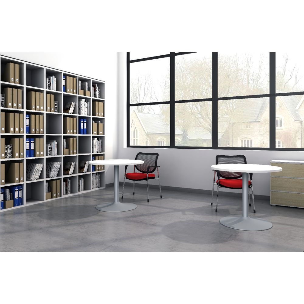 Matrix Round Meeting Table 900mm