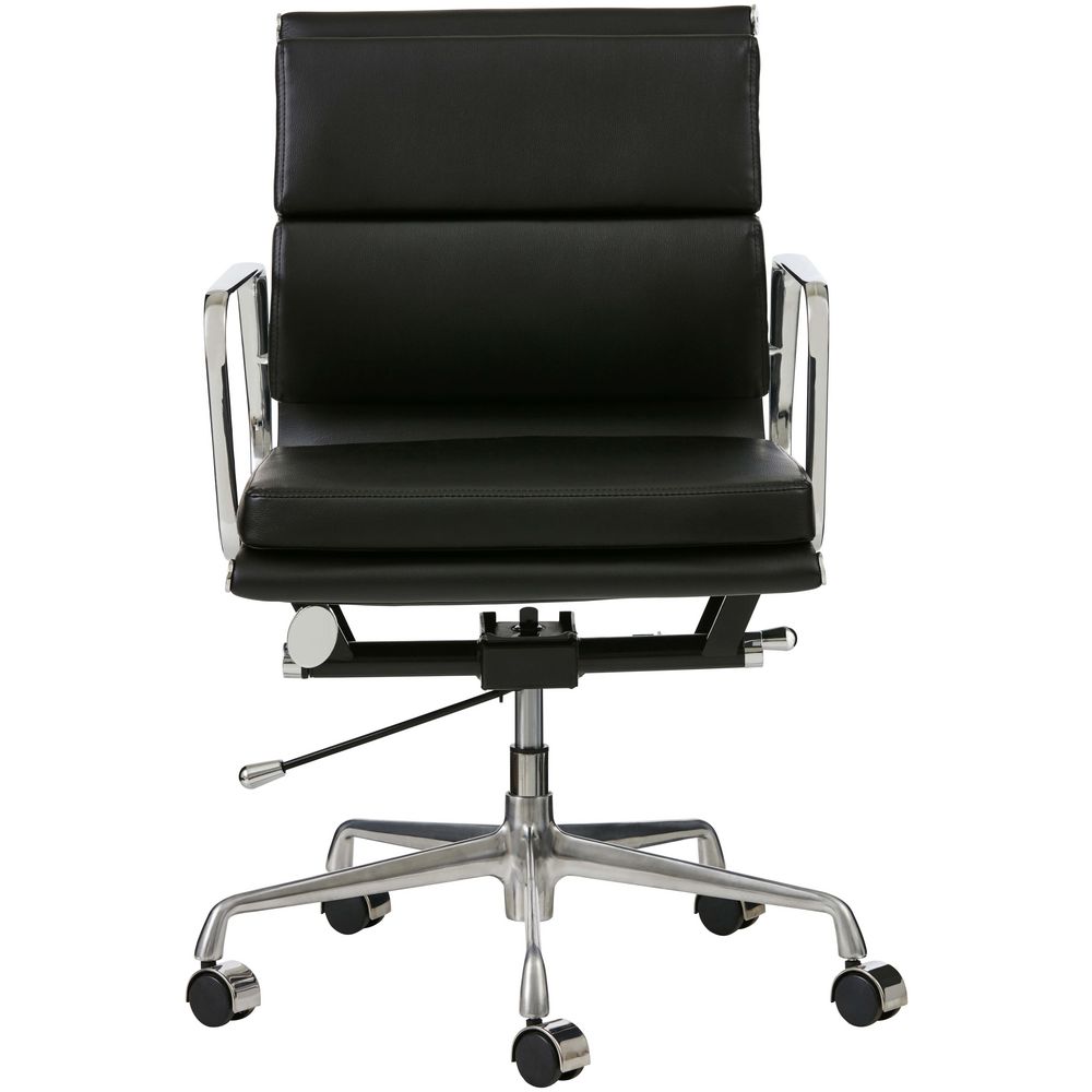 Matrix Executive Medium Back Chair Black Officeworks