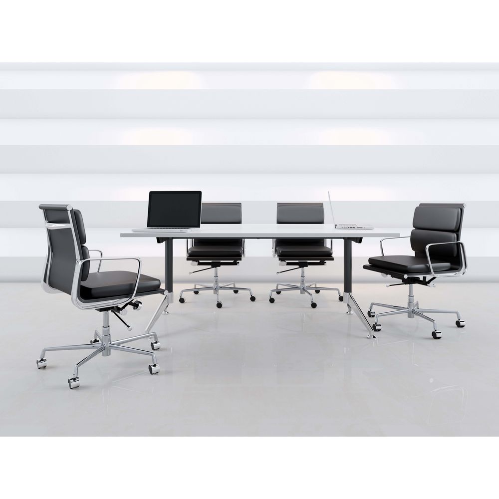 Matrix Executive Medium Back Chair Black Officeworks