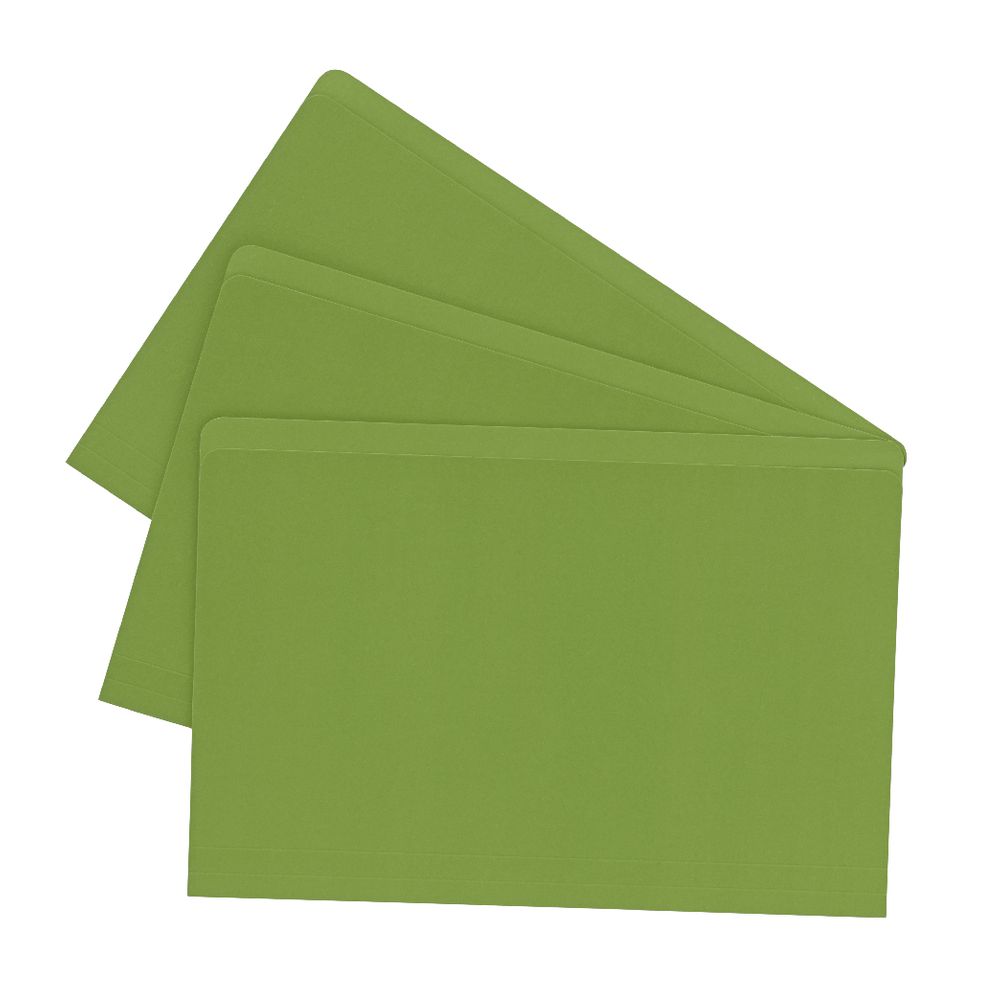 J.Burrows Foolscap Manila Folder Green 25 Pack