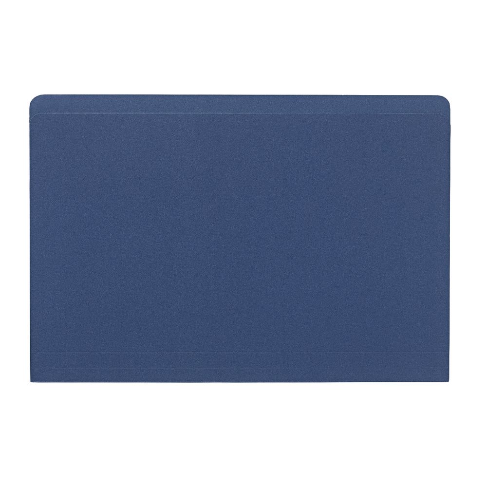 J.Burrows Manila Folder Foolscap Single Navy