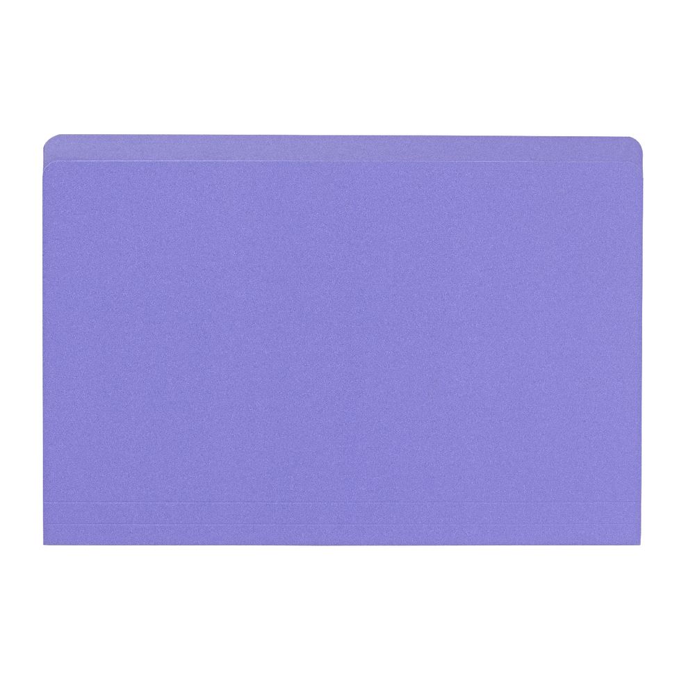 J.Burrows Foolscap Manila Folder Purple