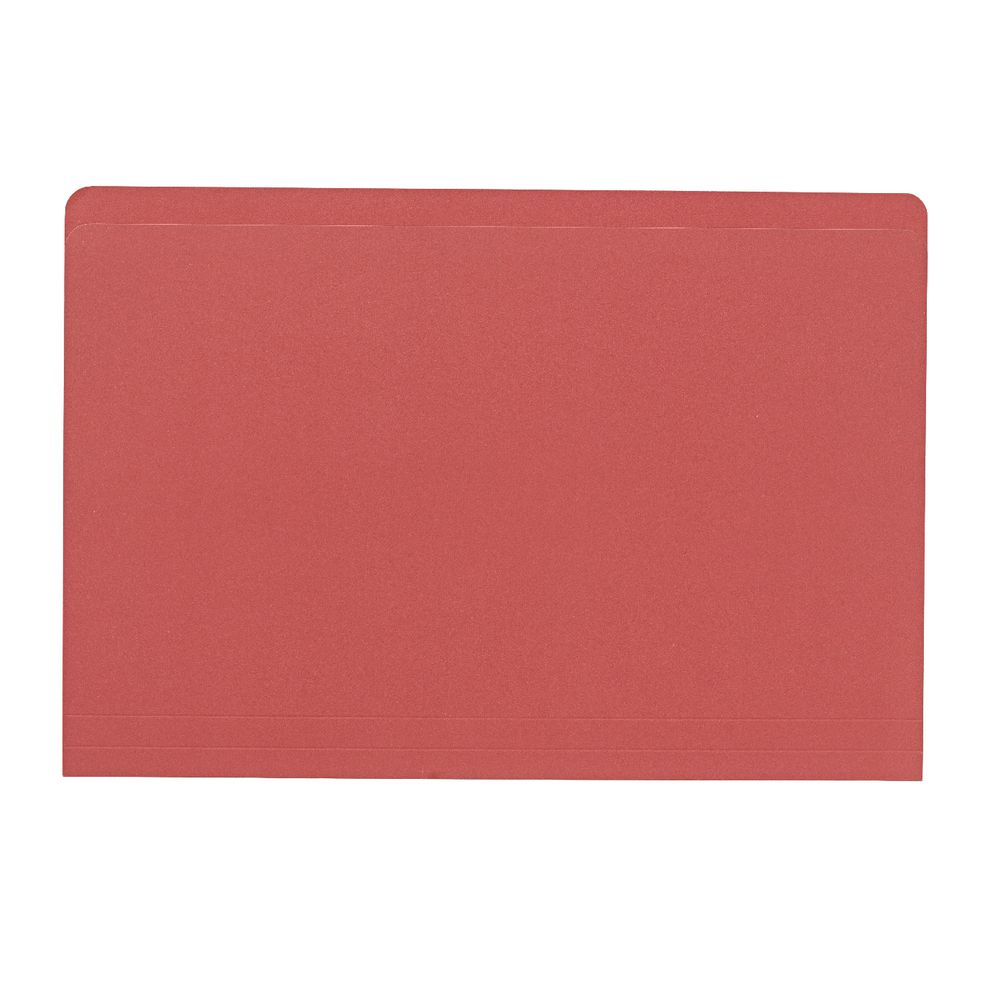 J.Burrows Foolscap Manila Folder Red