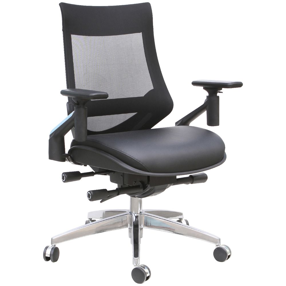 Monaco Ergonomic Chair Black