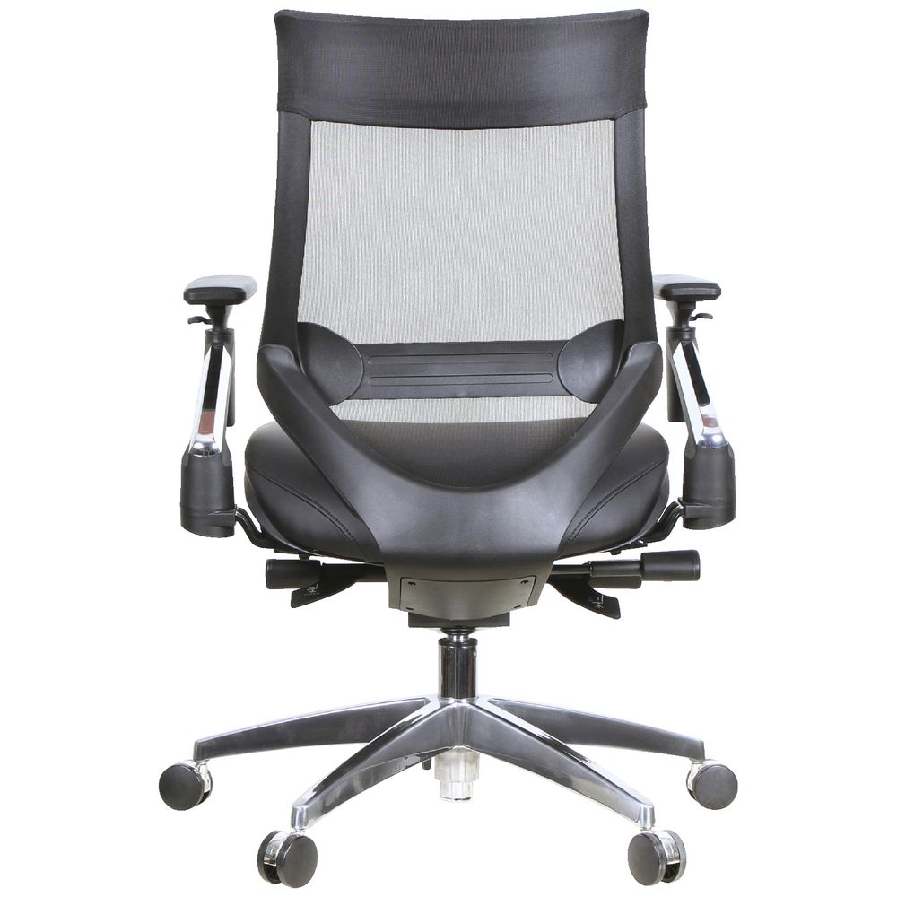 Monaco Ergonomic Chair Black