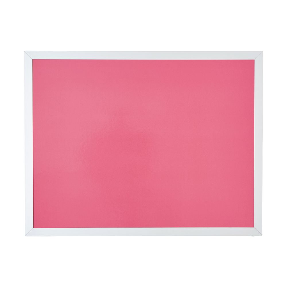 J.Burrows Aluminium Whiteboard 215 x 279mm Pink Officeworks