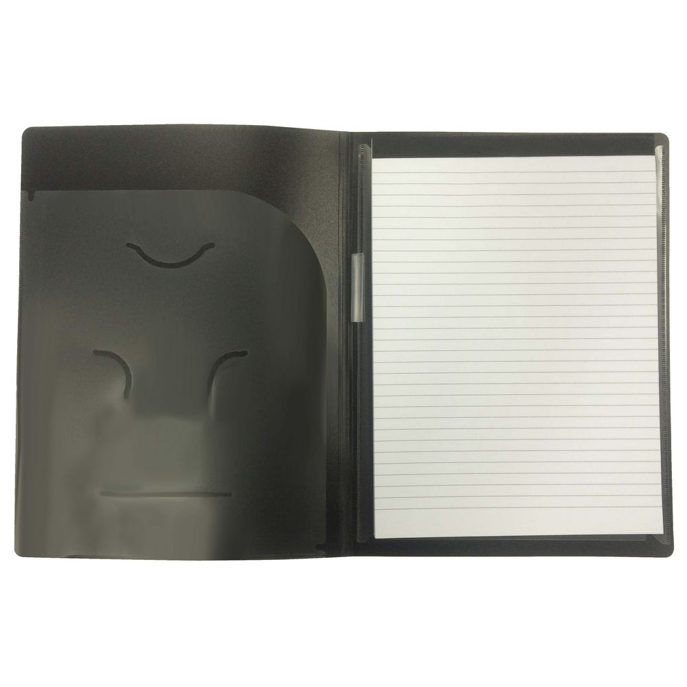 J.Burrows A4 Flat File Compendium with Notepad Officeworks