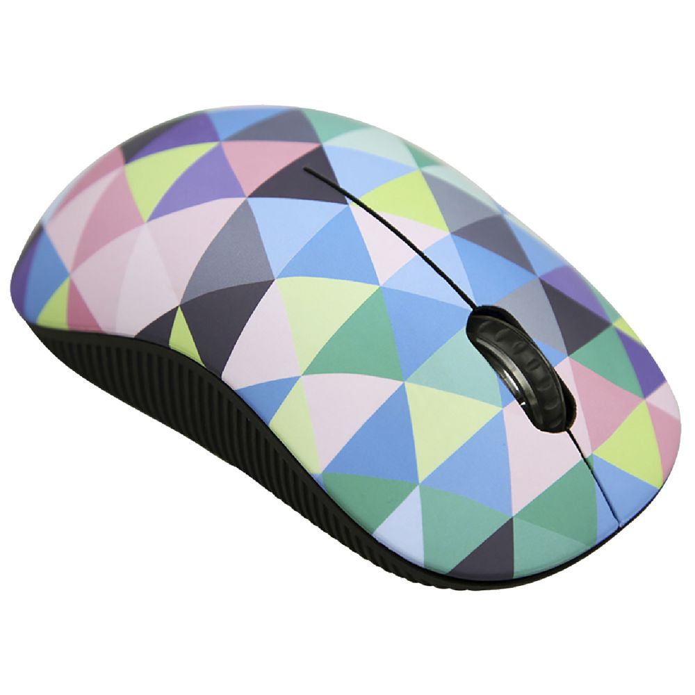 J.Burrows Wireless Pattern Mouse Triangles