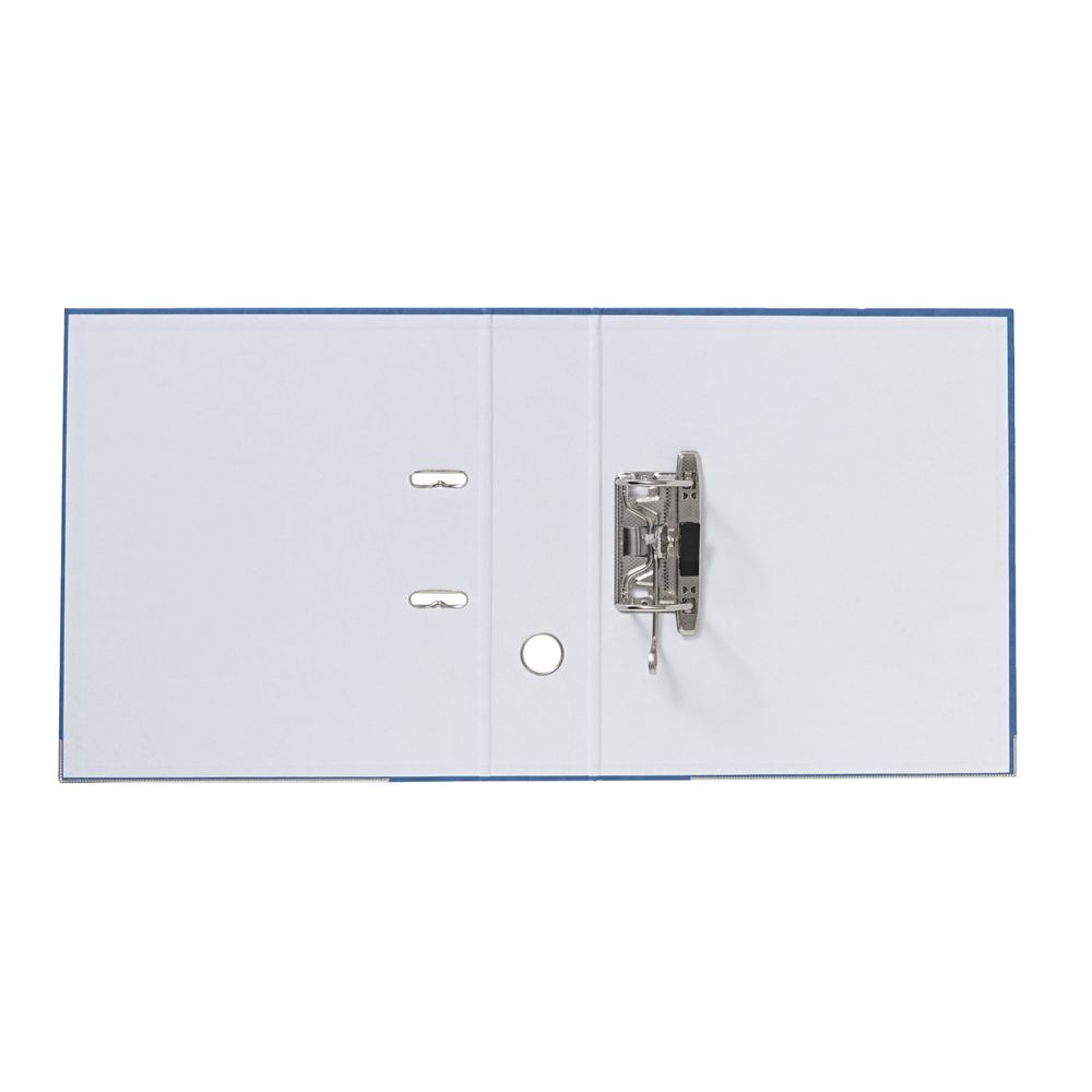 J.Burrows Pressboard Lever Arch File A4 2 Ring Blue