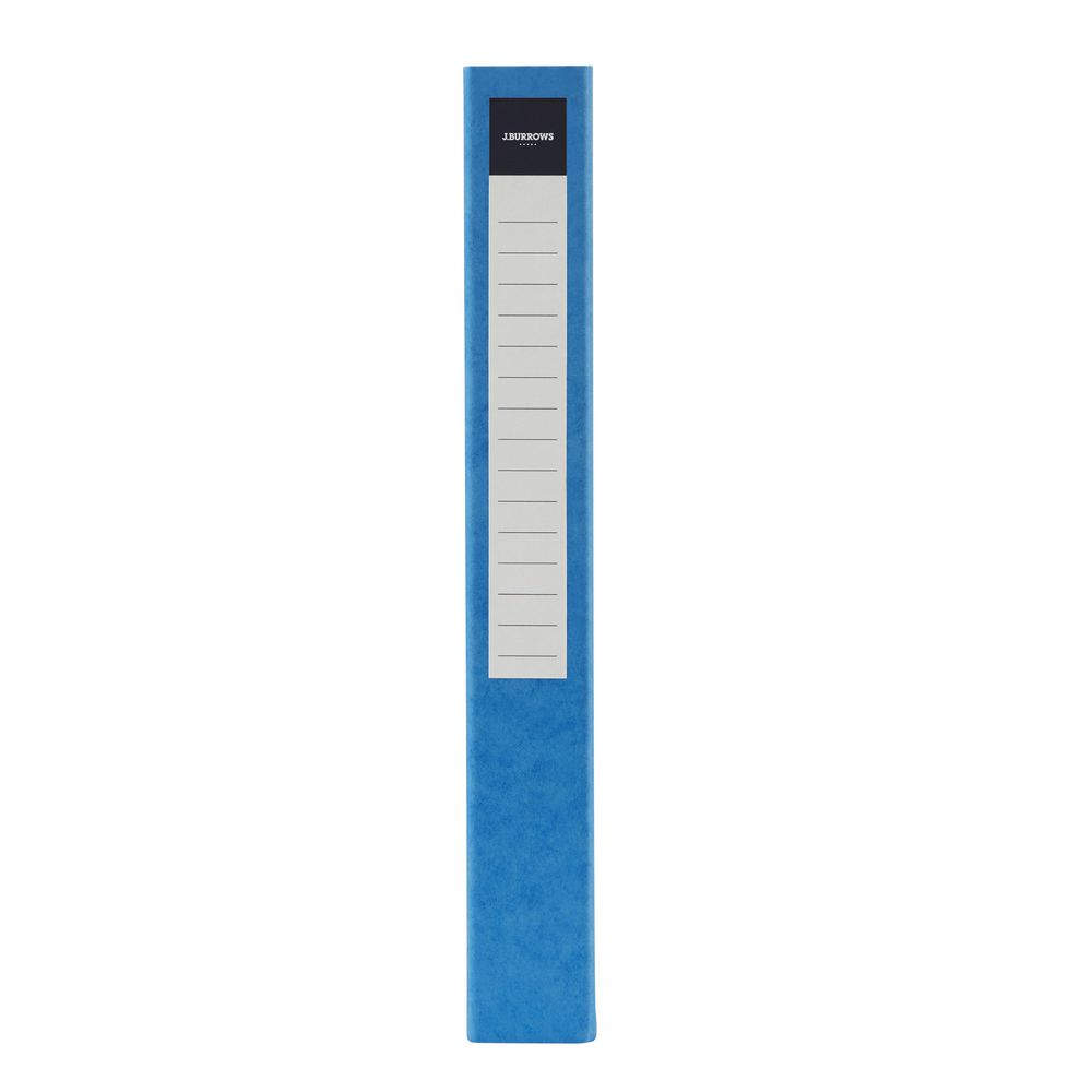 J.Burrows Pressboard Binder A4 2-D Ring 25mm Blue