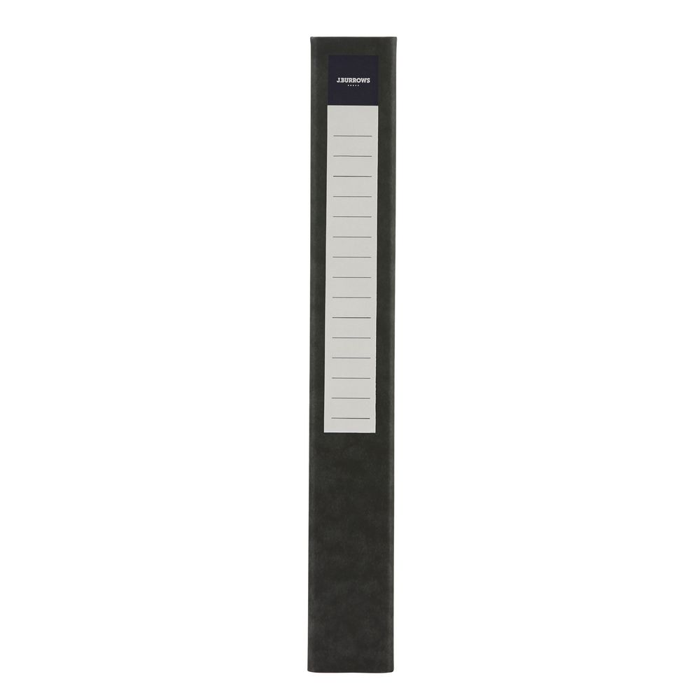 J.Burrows Pressboard Binder A4 2-D Ring 25mm Black