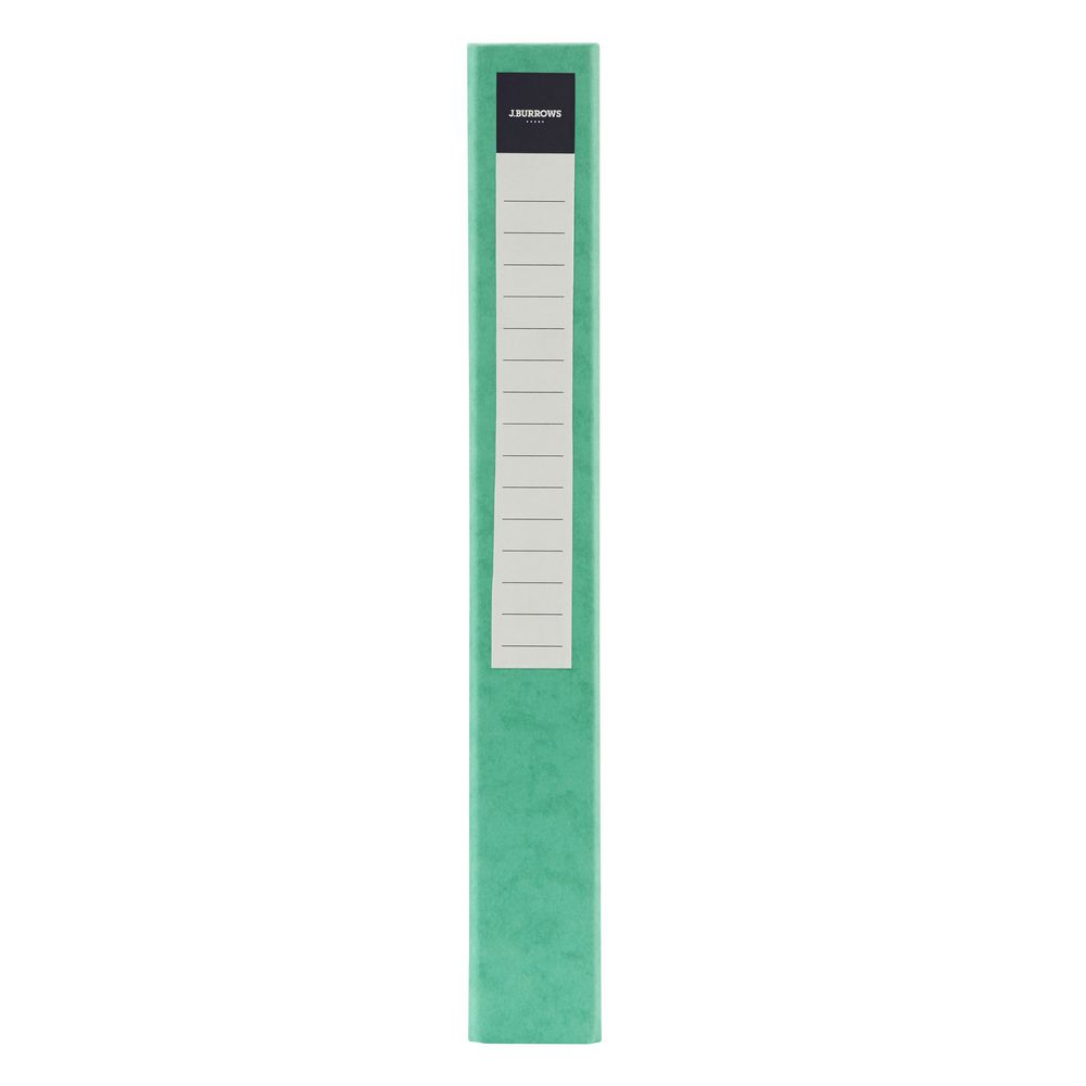 J.Burrows Pressboard Binder A4 2-D Ring 25mm Green