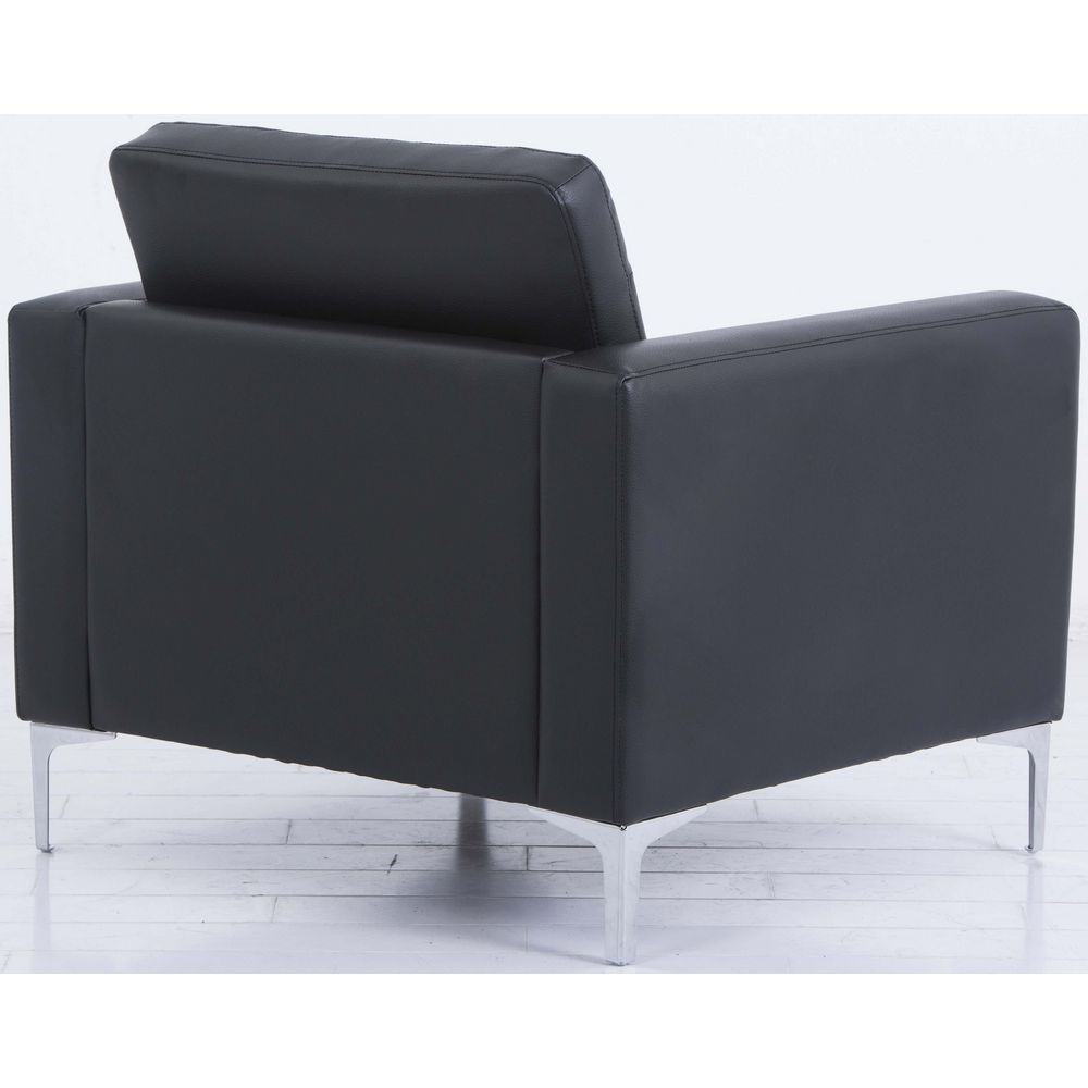 Preston 1 Seat Lounge Black