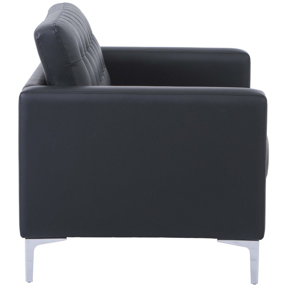 Preston 2 Seat Lounge Black