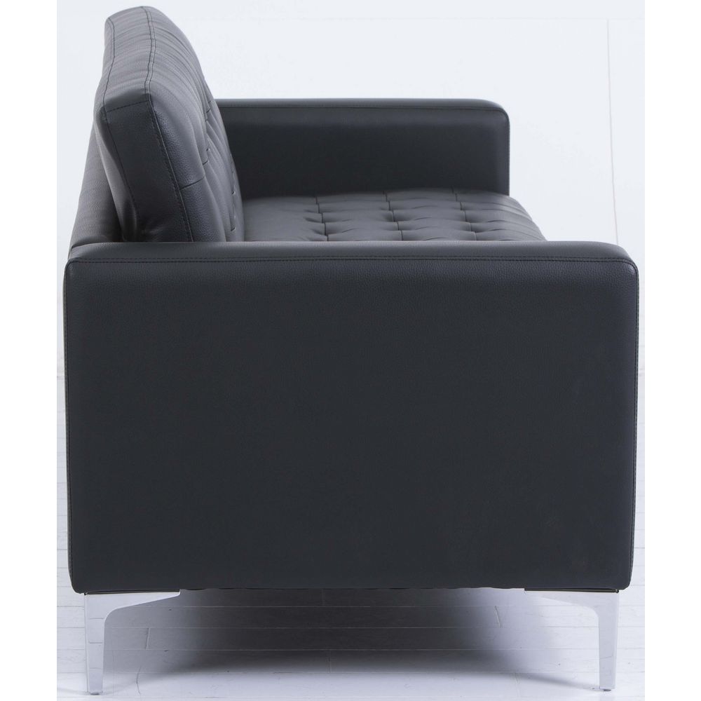 Preston 3 Seat Lounge Black