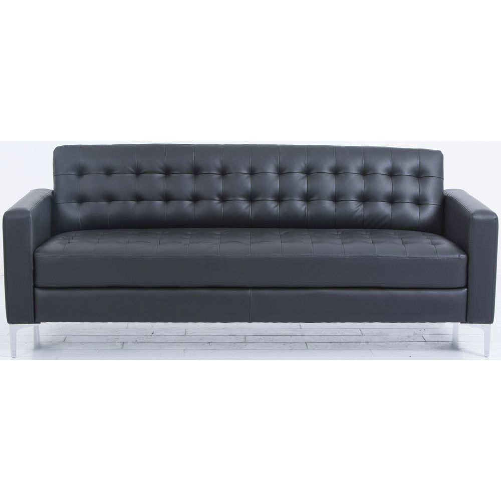 Preston 3 Seat Lounge Black