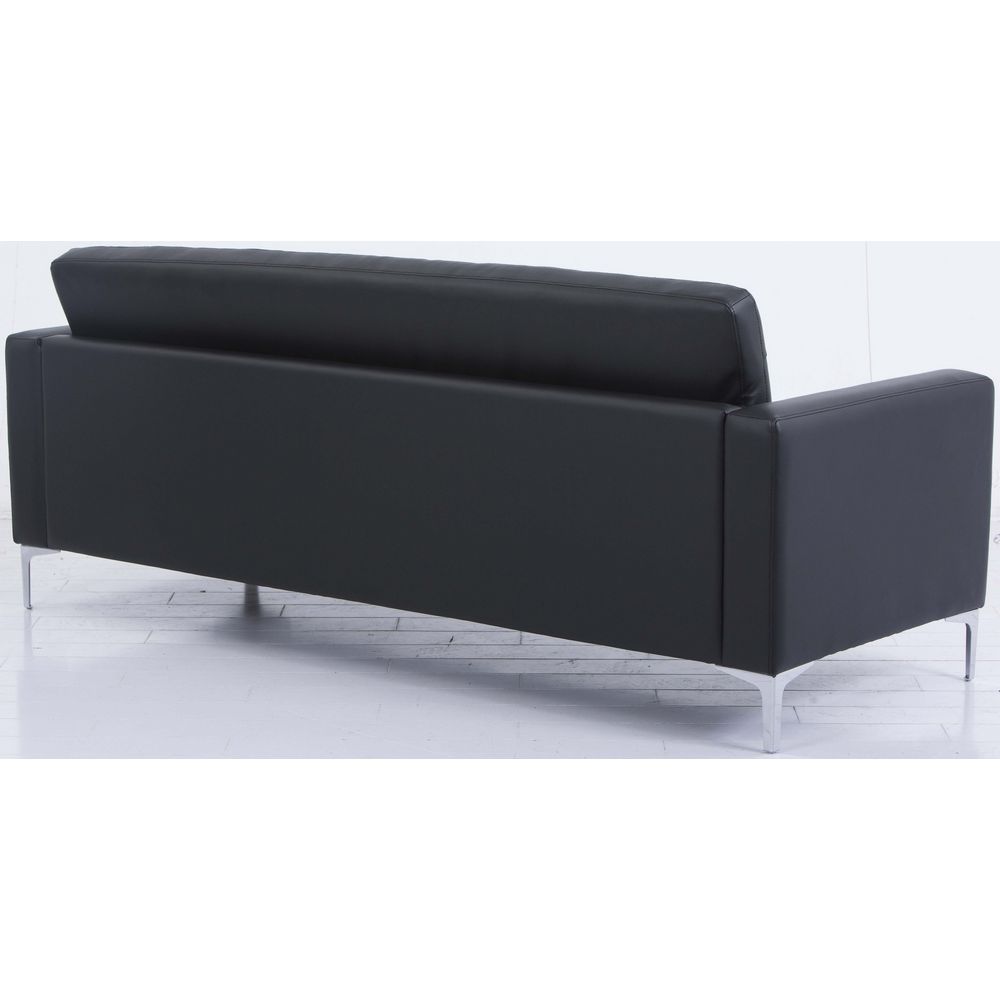 Preston 3 Seat Lounge Black