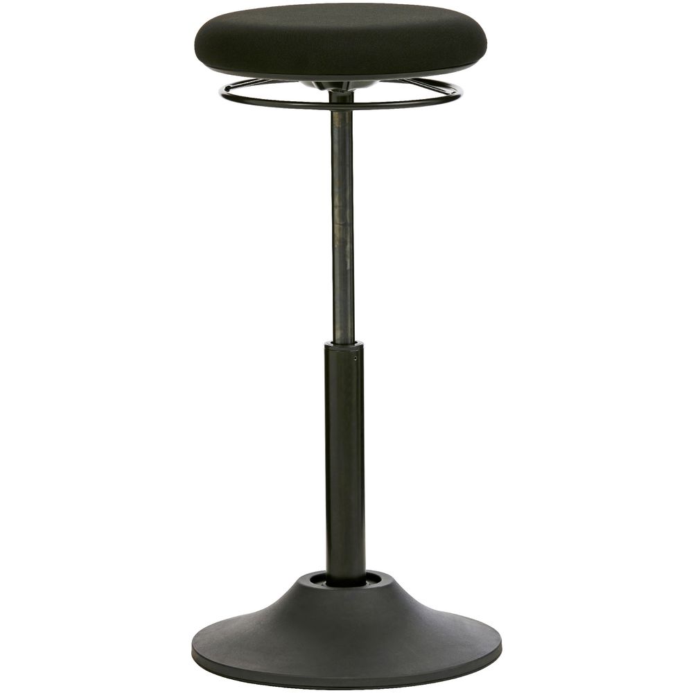 Professional Sit Stand Stool Black