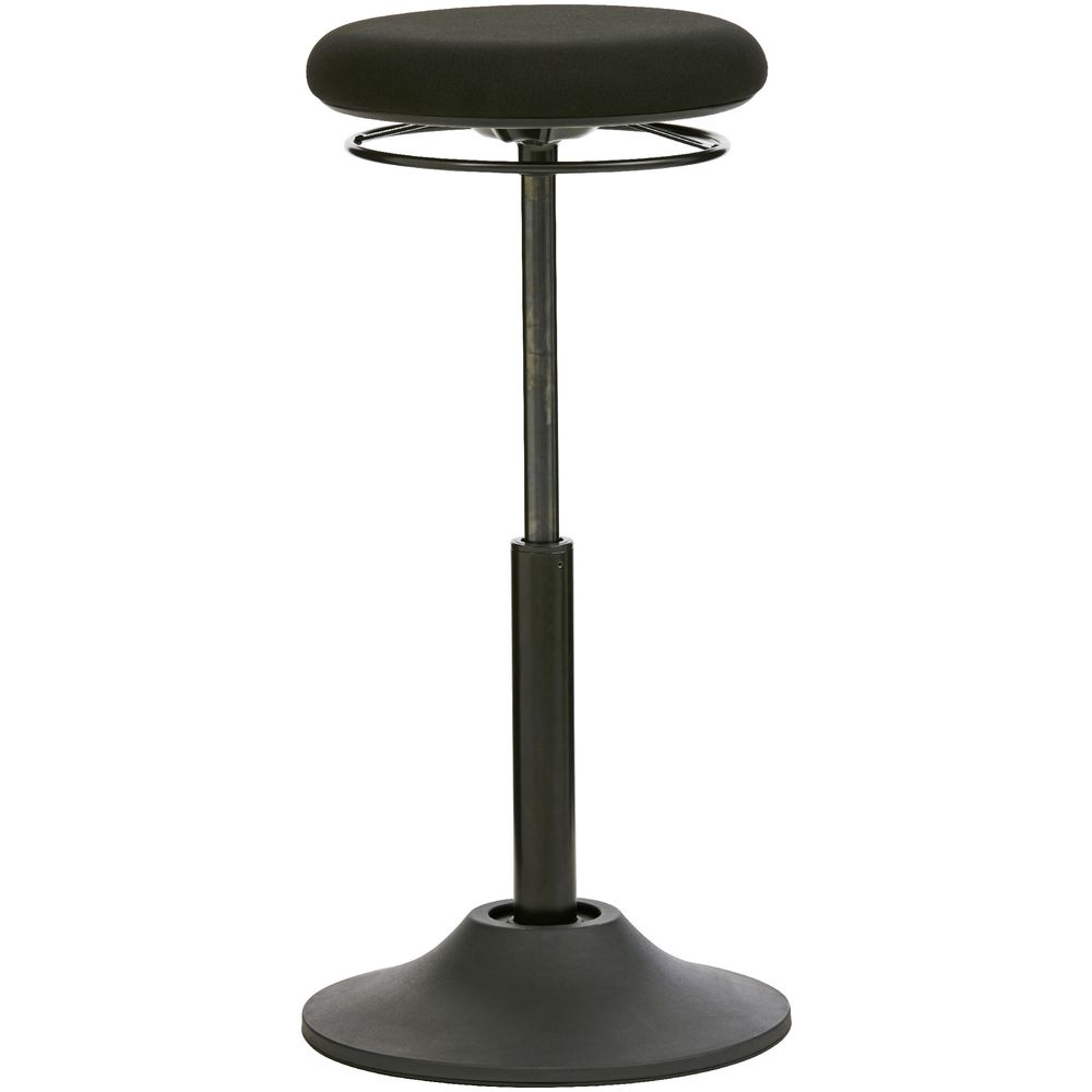 Professional Sit Stand Stool Black