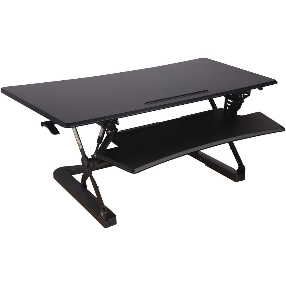Professional Sit Stand Desk 1190mm Black