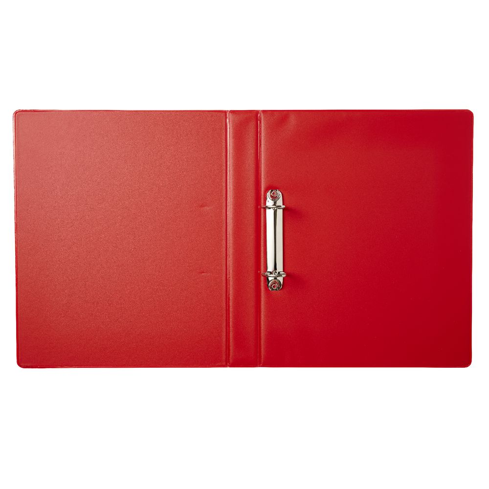 J.Burrows Binder A4 2 D-Ring 25mm Red