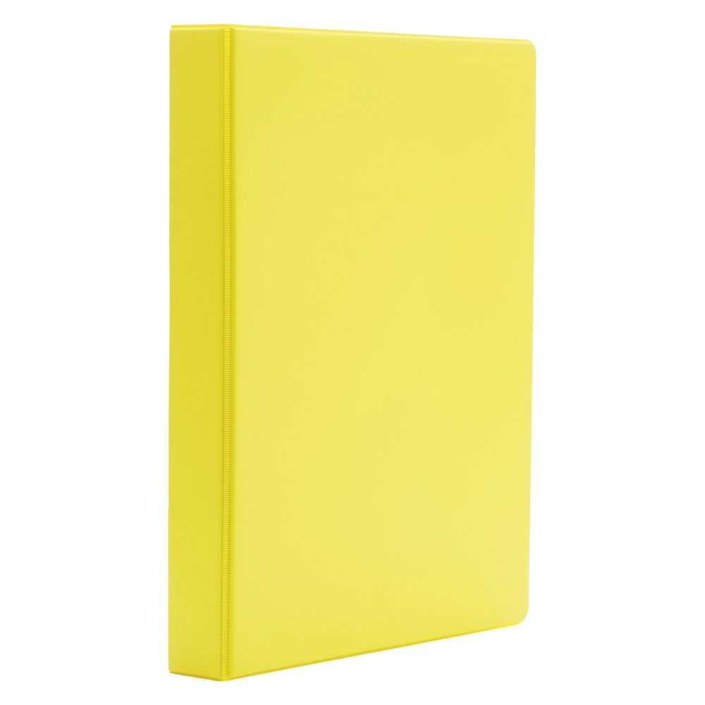 J.Burrows Binder A4 2 D-Ring 25mm Yellow