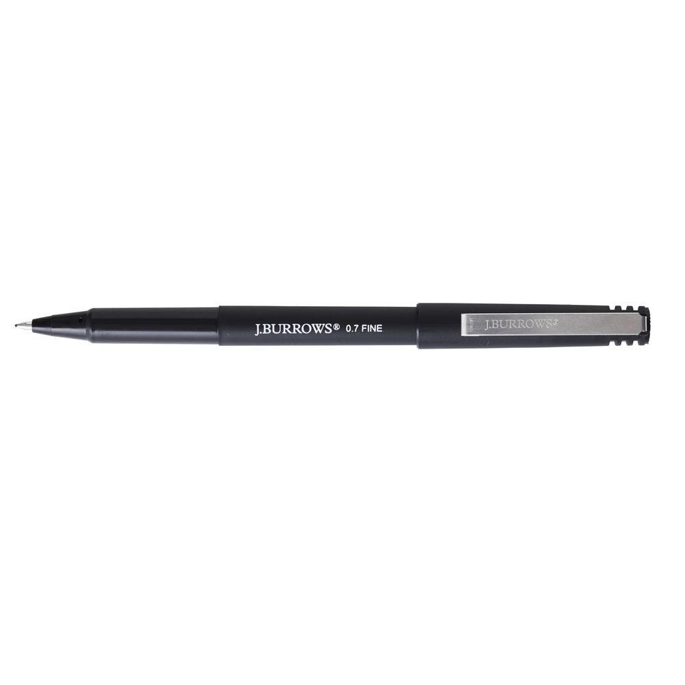 J.Burrows Rollerball Pens Assorted 3 Pack