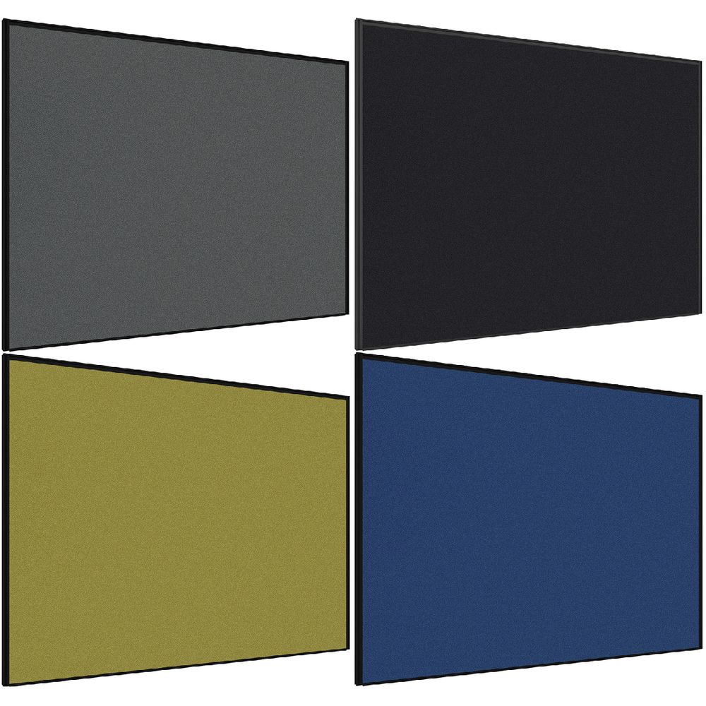Stilford Professional Screen 1500 x 1250mm Black and Green