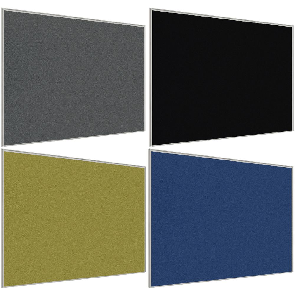 Stilford Professional Screen 1500 x 1250mm White and Blue