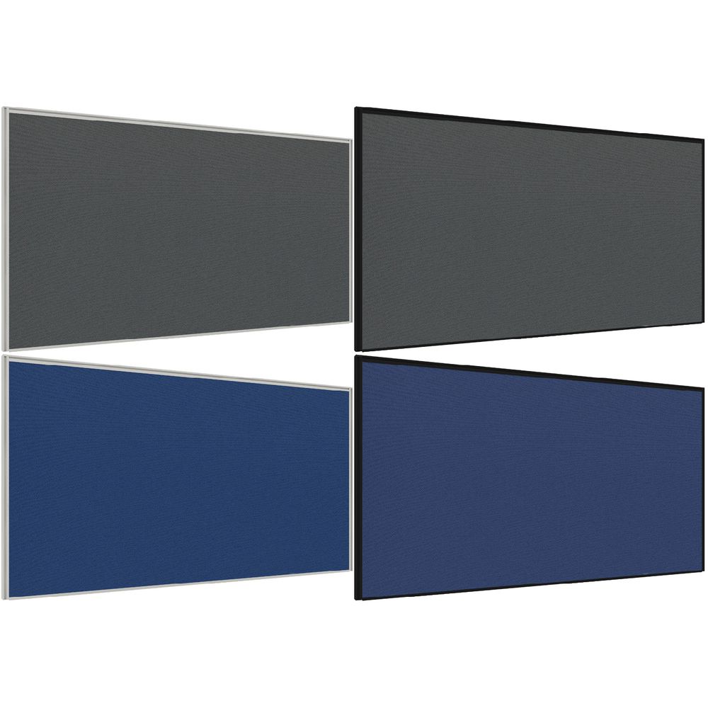 Stilford Professional Screen 1500 x 900mm White and Blue