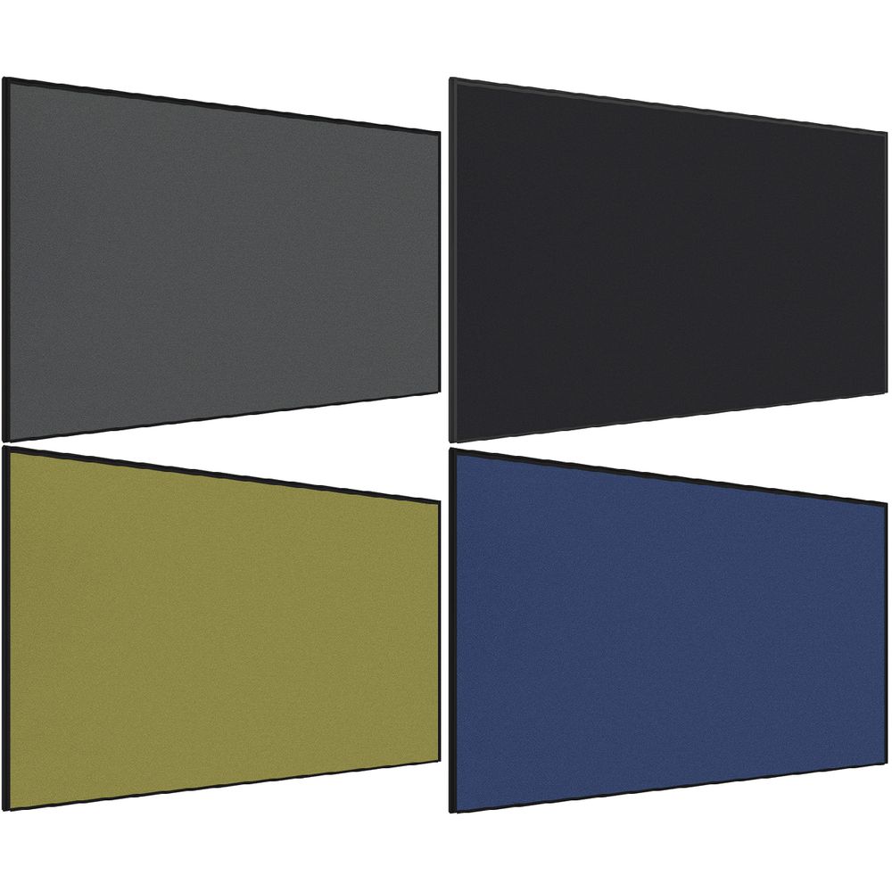 Stilford Professional Screen 1800 x 1250mm Black