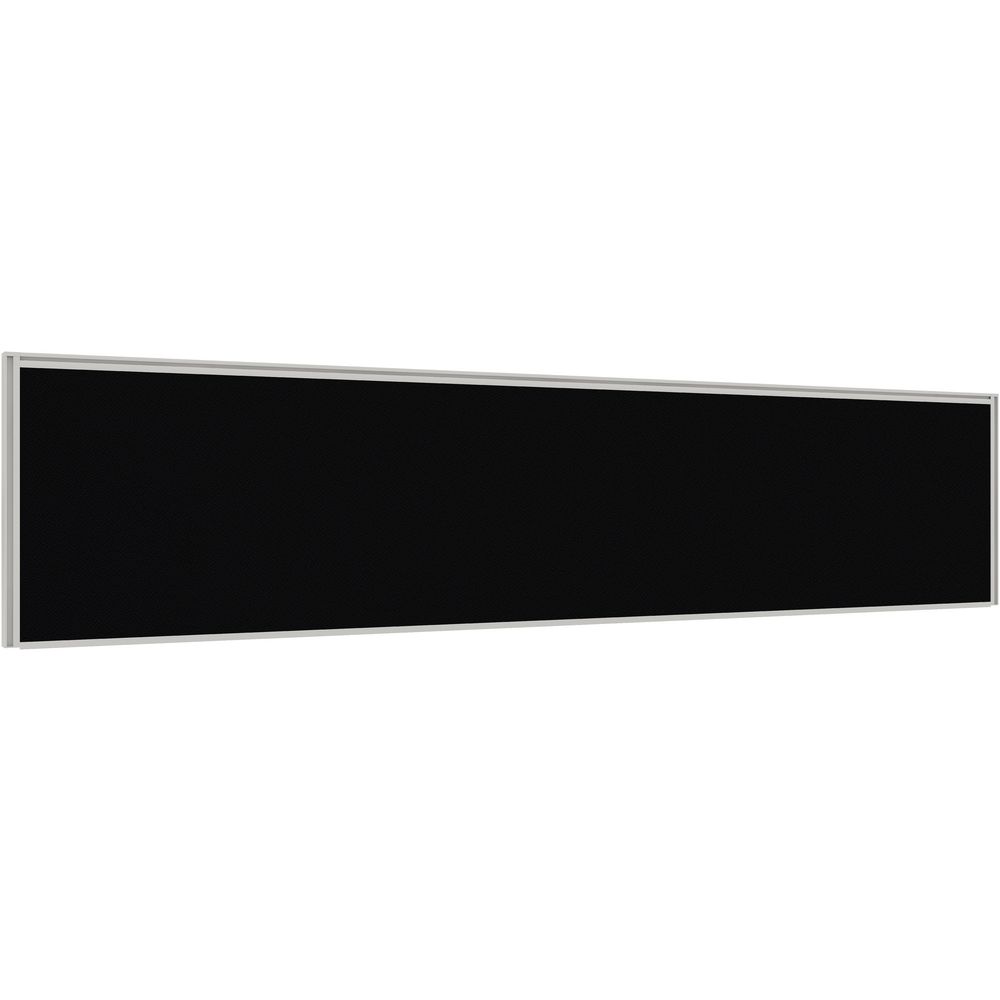 Stilford Professional Screen 1800 x 450mm White and Black