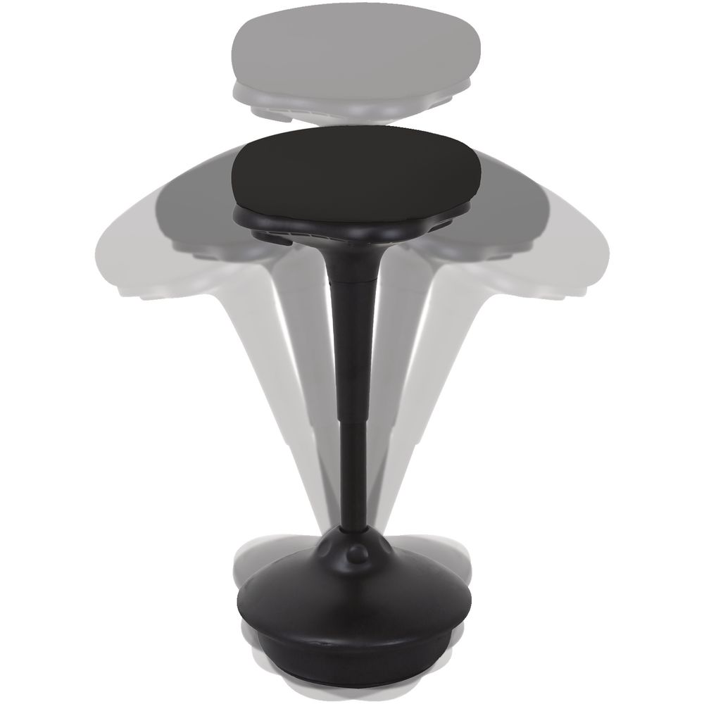 Sit Stand Stool Black