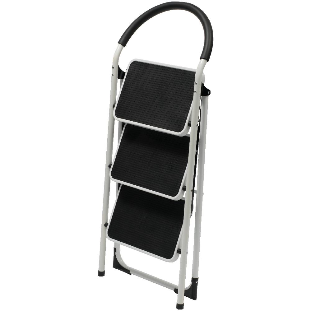 J Burrows 3 Step Ladder 150kg White