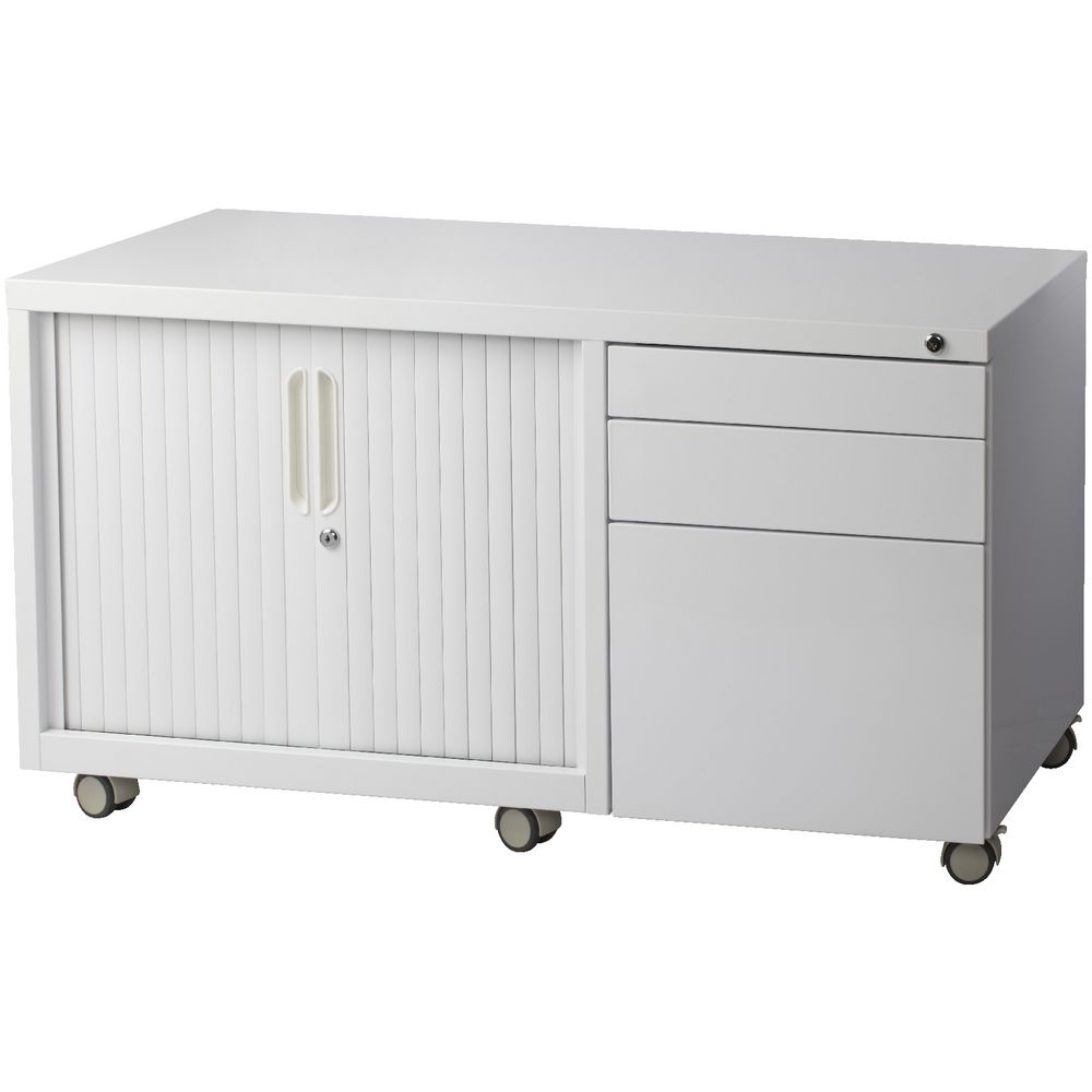 Stilford Professional Mobile Caddy Left Hand Side White