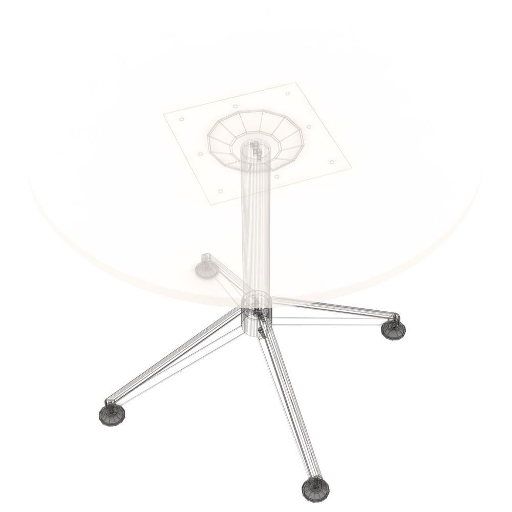 Stilford Round Meeting Table 900mm