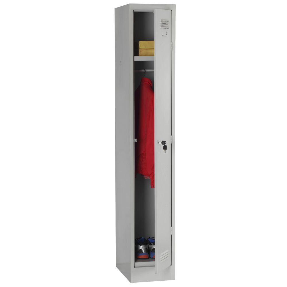Stilford 1 Door Locker Gloss Grey