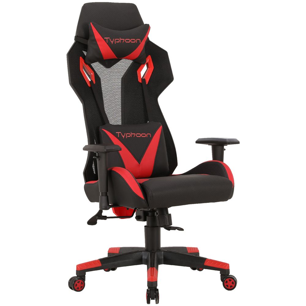Typhoon gaming chair red clearance