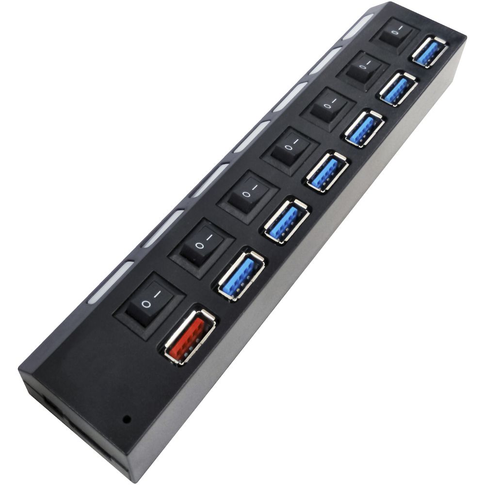 J.Burrows High Speed 7 Port USB Hub