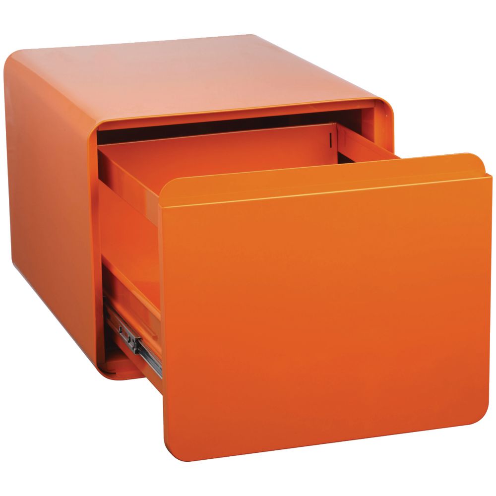 Venturo 1 Drawer Filing Pedestal Orange
