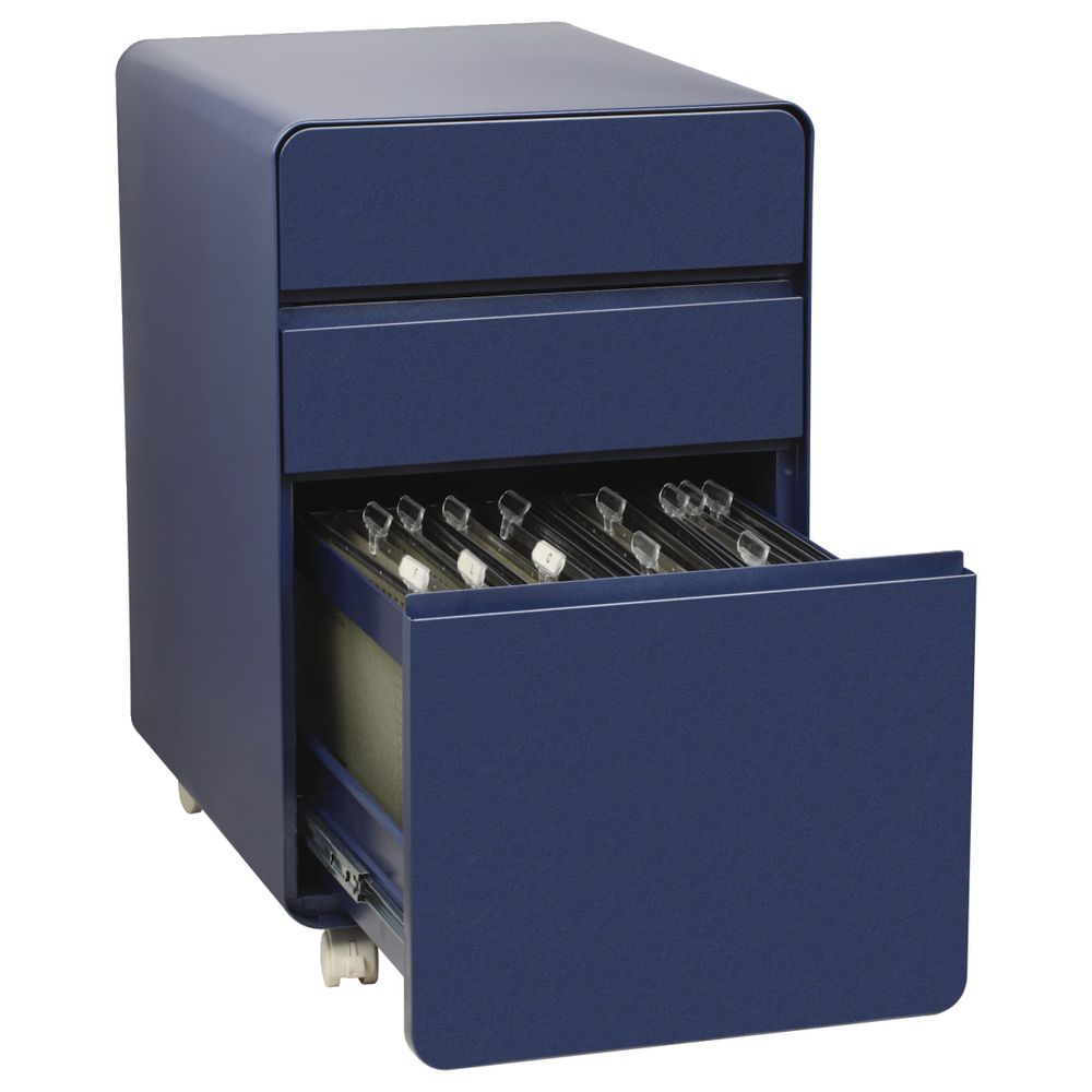 Venturo 3 Drawer Pedestal Navy