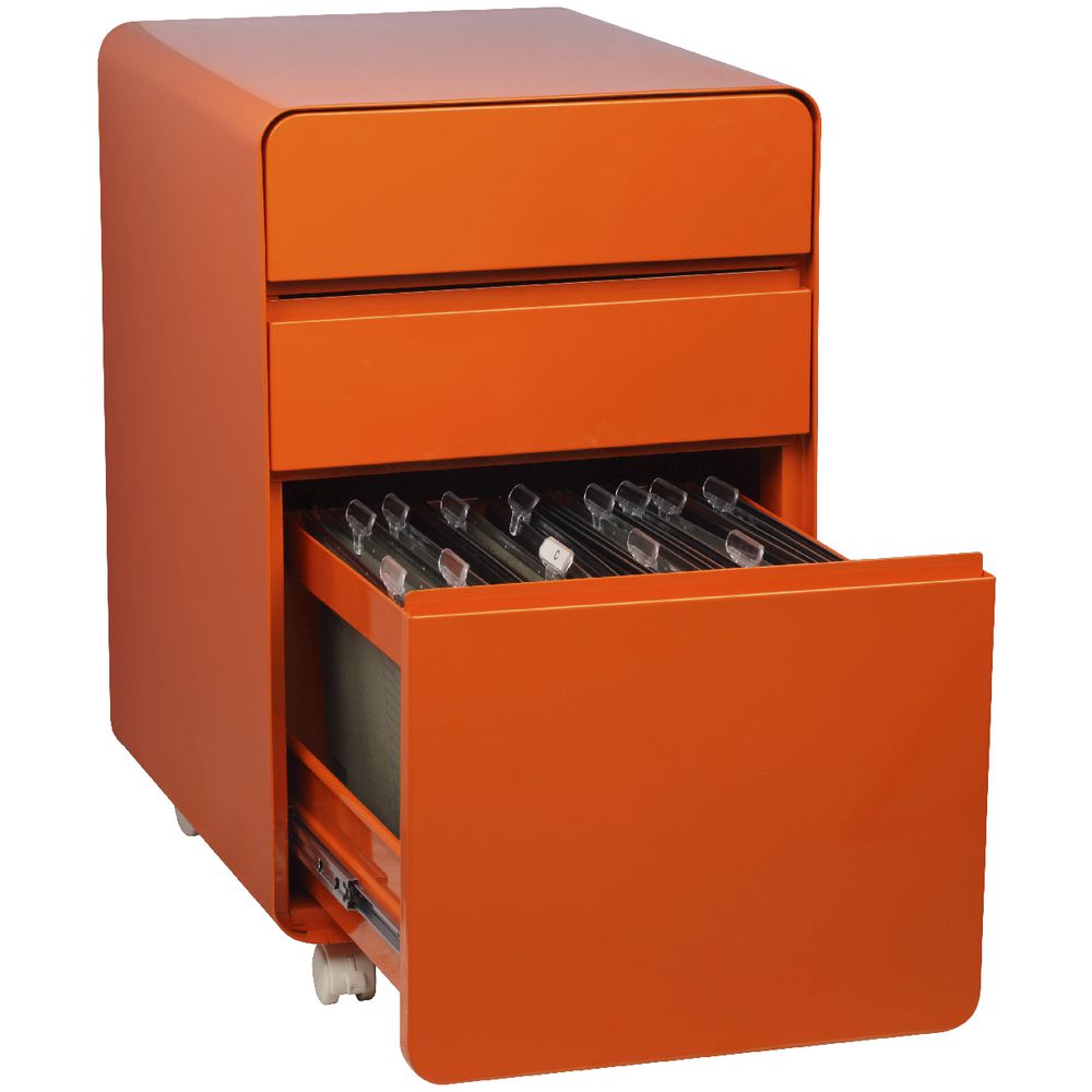 Venturo 3 Drawer Pedestal Orange