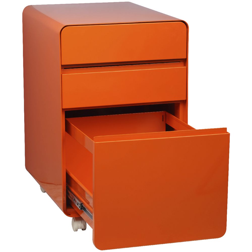 Venturo 3 Drawer Pedestal Orange
