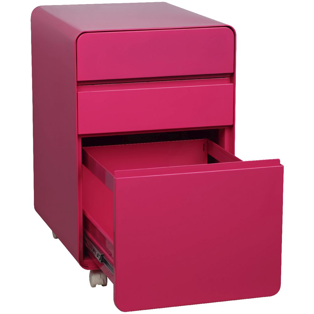 Venturo 3 Drawer Pedestal Pink