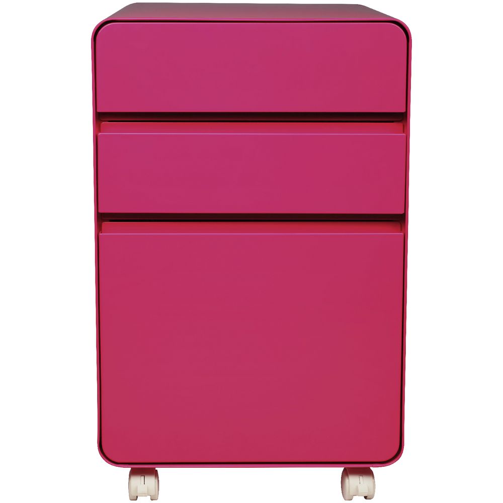Venturo 3 Drawer Pedestal Pink