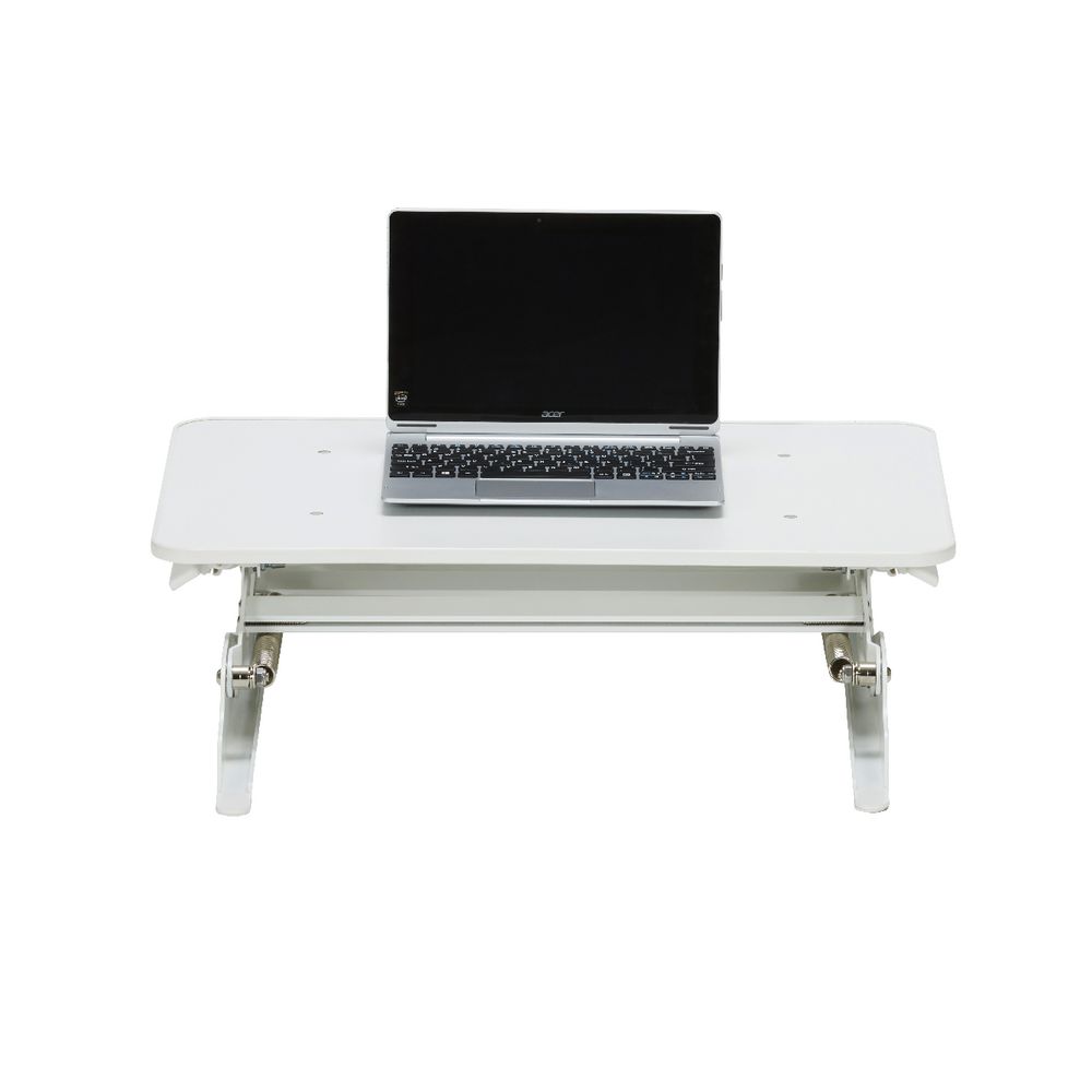 Wynston Sit Stand Desk Small White